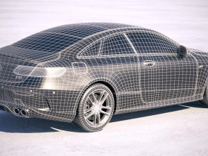 Mercedes-Benz E53 AMG Coupe 2019 3D Model