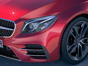 Mercedes-Benz E53 AMG Estate 2019 3D Model