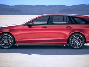 Mercedes-Benz E53 AMG Estate 2019 3D Model
