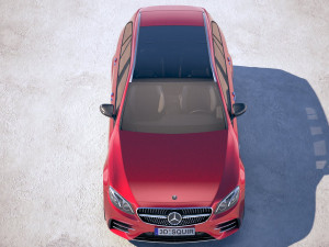 Mercedes-Benz E53 AMG Estate 2019 3D Model