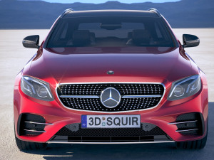 Mercedes-Benz E53 AMG Estate 2019 3D Model