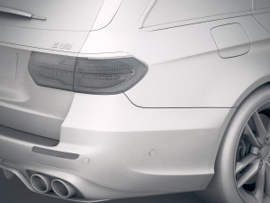 Mercedes-Benz E53 AMG Estate 2019 3D Model