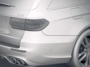 Mercedes-Benz E53 AMG Estate 2019 3D Model