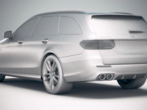 Mercedes-Benz E53 AMG Estate 2019 3D Model