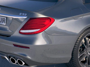 Mercedes-Benz E53 AMG Sedan 2019 3D Model
