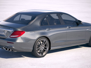 Mercedes-Benz E53 AMG Sedan 2019 Modelo 3D