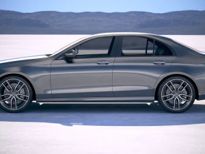 Mercedes-Benz E53 AMG Sedan 2019 3D Model