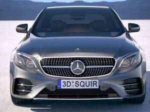 Mercedes-Benz E53 AMG Sedan 2019 3D Model