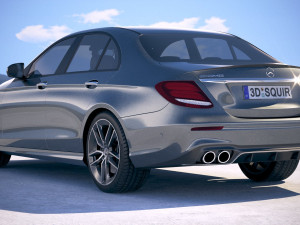 Mercedes-Benz E53 AMG Sedan 2019 Modelo 3D
