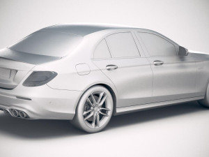 Mercedes-Benz E53 AMG Sedan 2019 Modelo 3D