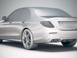 Mercedes-Benz E53 AMG Sedan 2019 Modelo 3D