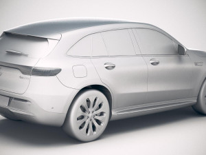 Mercedes-Benz EQC 2020 Modelo 3D