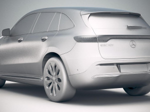 Mercedes-Benz EQC 2020 Modelo 3D
