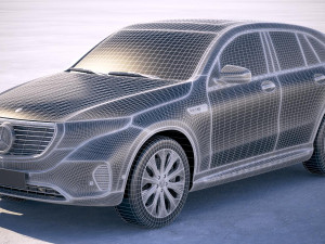 Mercedes-Benz EQC 2020 Modelo 3D