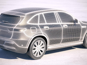 Mercedes-Benz EQC 2020 Modelo 3D