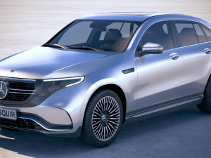 Mercedes-Benz EQC 2020 3D Model