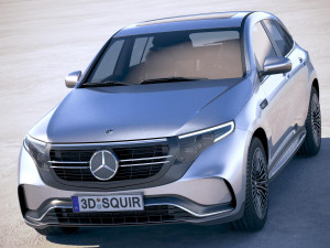 Mercedes-Benz EQC 2020 3D Модель
