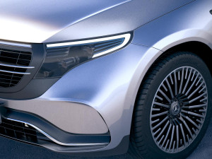 Mercedes-Benz EQC 2020 3D Модель
