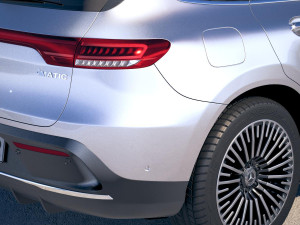 Mercedes-Benz EQC 2020 3D Модель