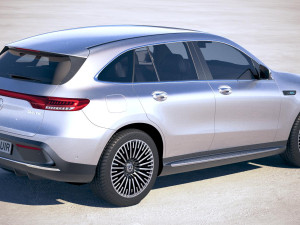 Mercedes-Benz EQC 2020 3D Модель