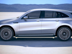 Mercedes-Benz EQC 2020 3D Модель
