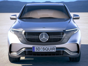 Mercedes-Benz EQC 2020 3D Модель