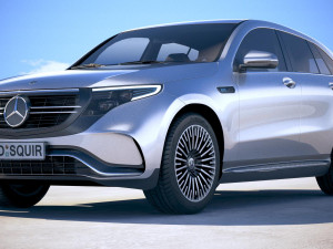 Mercedes-Benz EQC 2020 3D Модель