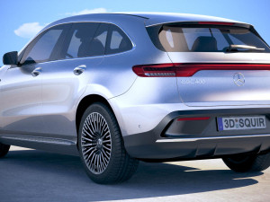 Mercedes-Benz EQC 2020 3D Модель