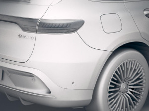 Mercedes-Benz EQC 2020 3D Модель
