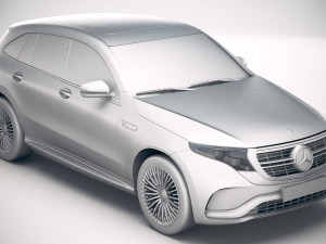 Mercedes-Benz EQC 2020 3D Модель