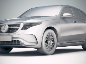 Mercedes-Benz EQC 2020 3D Модель