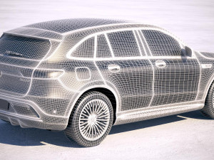 Mercedes-Benz EQC 2020 3D Модель
