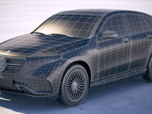 Mercedes-Benz EQC 2020 3D Модель