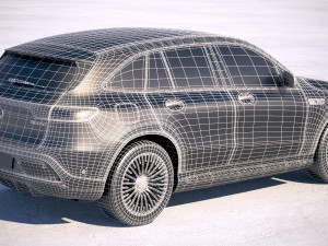 Mercedes-Benz EQC 2020 3D Модель
