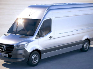 Mercedes-Benz Sprinter Long 2019 3D Model