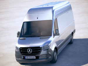 Mercedes-Benz Sprinter Long 2019 3Dモデル