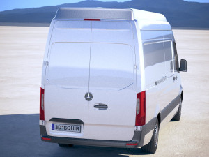 Mercedes-Benz Sprinter Long 2019 3Dモデル
