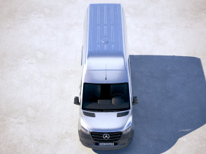 Mercedes-Benz Sprinter Long 2019 3Dモデル