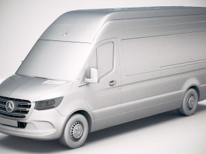 Mercedes-Benz Sprinter Long 2019 3Dモデル