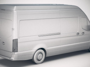 Mercedes-Benz Sprinter Long 2019 3Dモデル
