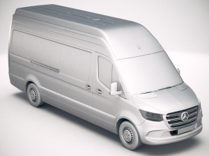 Mercedes-Benz Sprinter Long 2019 3Dモデル