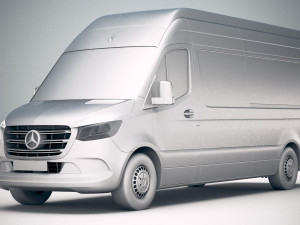 Mercedes-Benz Sprinter Long 2019 3Dモデル