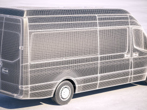 Mercedes-Benz Sprinter Long 2019 3Dモデル