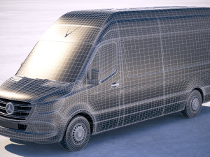 Mercedes-Benz Sprinter Long 2019 3Dモデル