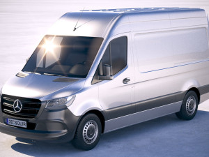 Mercedes-Benz Sprinter Standard 2019 3D Model