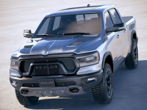 RAM 1500 Rebel Crew Cab 2019 Modèle 3D