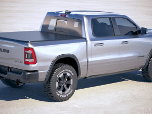 RAM 1500 Rebel Crew Cab 2019 Modèle 3D
