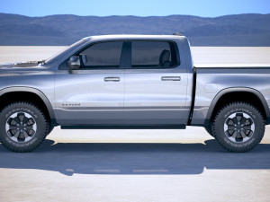 RAM 1500 Rebel Crew Cab 2019 Modèle 3D