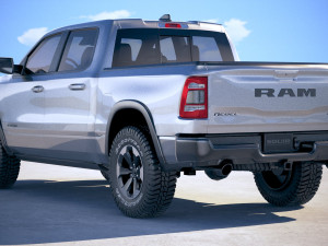 RAM 1500 Rebel Crew Cab 2019 Modèle 3D