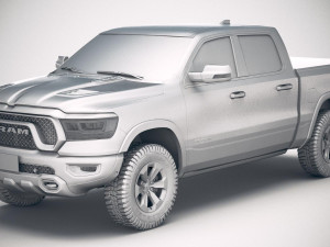 RAM 1500 Rebel Crew Cab 2019 Modèle 3D